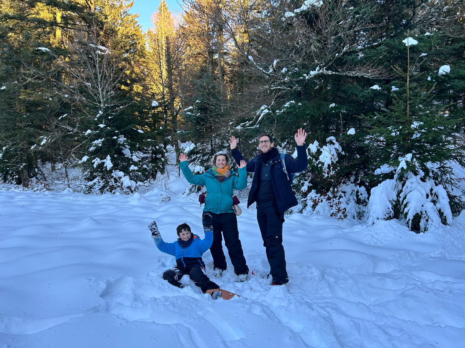 Cécile, Eric et Gaspard — Woodibox